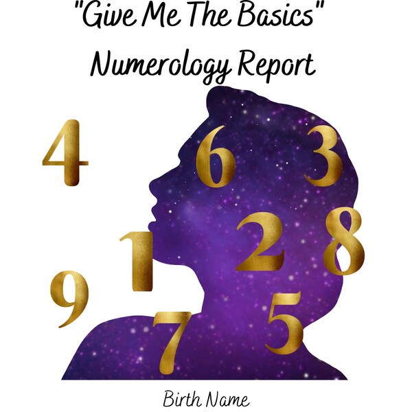 Numerology Report - Numerology Reading, Life Path Number, Destiny Number, Personality Number, Soul Number, Birth Day Number, Attitude Number