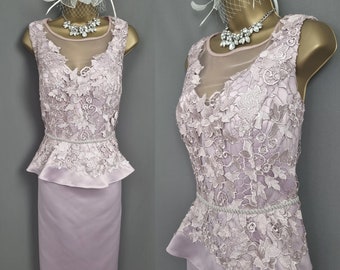 Renata Dress Size 16 Blush Mother Of The Bride/Groom,   V630.