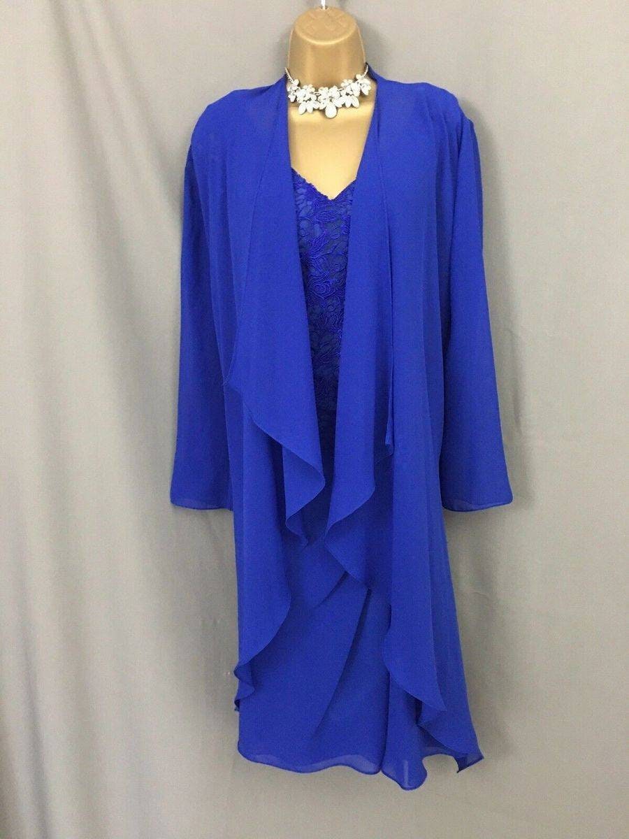Veni Infantino Dress Jacket Suit Size 12 Cobolt Blue Mother of - Etsy