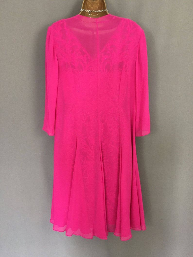 Veni Infantino Dress Jacket Size 10 Pink Embellished Mother of - Etsy UK