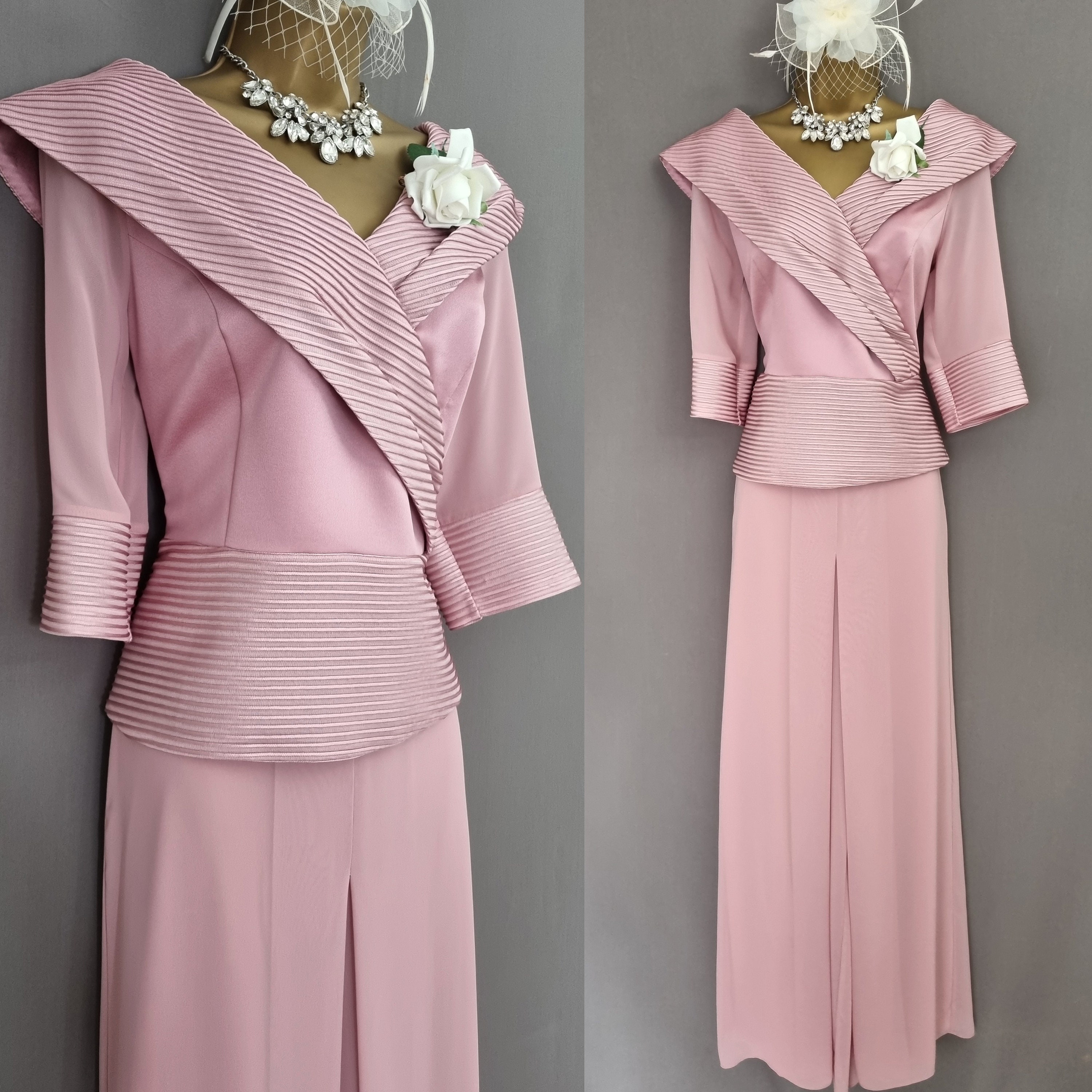 Chiffon trouser suits for mother of the bride uk outlet