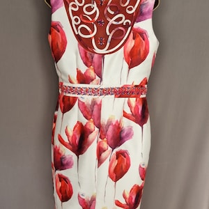 Zeila Dress Size 14 Floral Mother Of The Bride V560. image 4