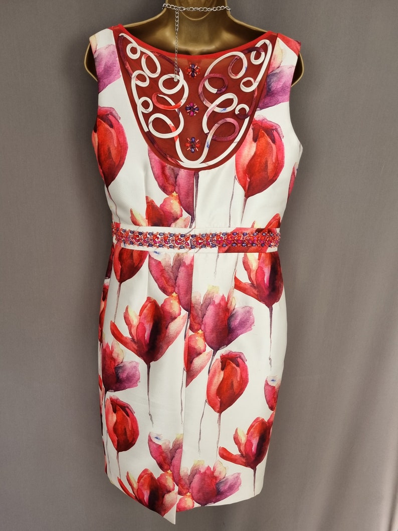 Zeila Dress Size 14 Floral Mother Of The Bride V560. image 4