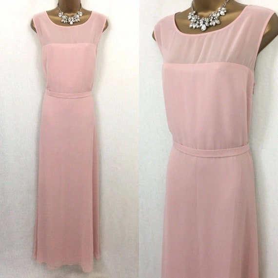Gina Bacconi Dress Size 18 Blush Pink 