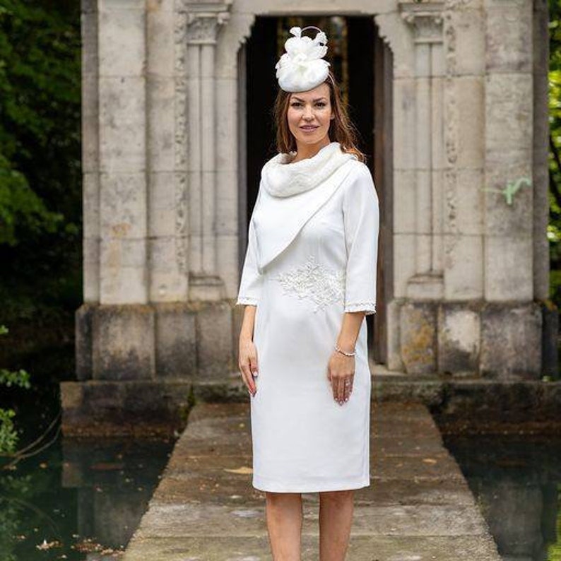 Signature Dress in Barnsley has carefully selected this piece. Whether you are attending a wedding, christening, Ascot races, or any other special event, this dress is the perfect choice. It also appeals to mothers of the bride or Mother of the Groom