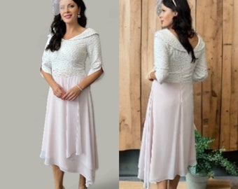 Lizabella Dress Blush Mother Of The Bride