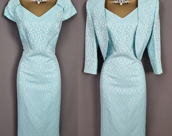 Lizabella Dress & Jacket Size 10 Aqua Mother Of The Bride V527