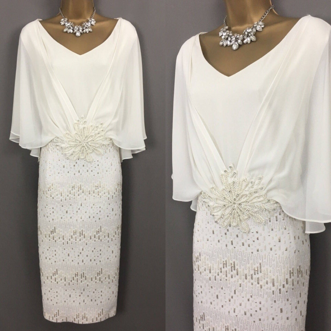 Lizabella Dress Suit Size 20 Cream Mother of the Bride/groom Bridal