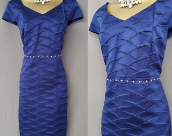 Lizabella Dress Size 16 Navy  Mother Of The Bride V535