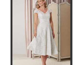 John Charles Dress Champagne Mother of the Bride