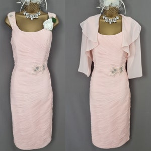 Veni Infantino Dress & Jacket Blush Pink Mother Of The Bride