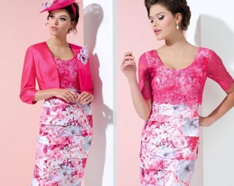 Ispirato Dress and jacket Pink IW925P Mother of the Bride
