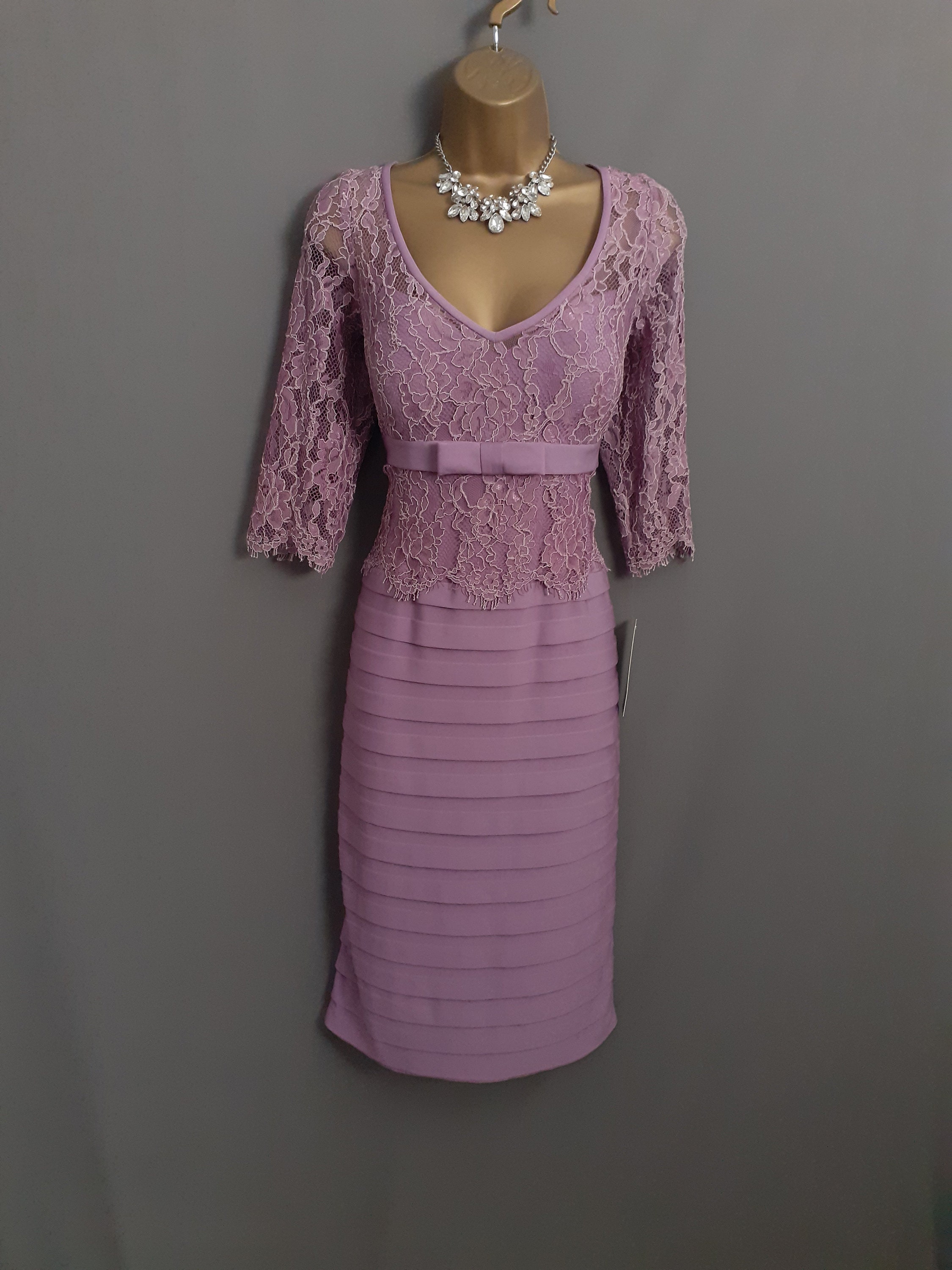 Veni Infantino Dress Size 14 Dusty Rose Mother of the Bride V481. - Etsy UK