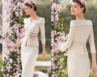 Rosa Clara Couture Club jurk maat 14 Blush moeder van de bruid