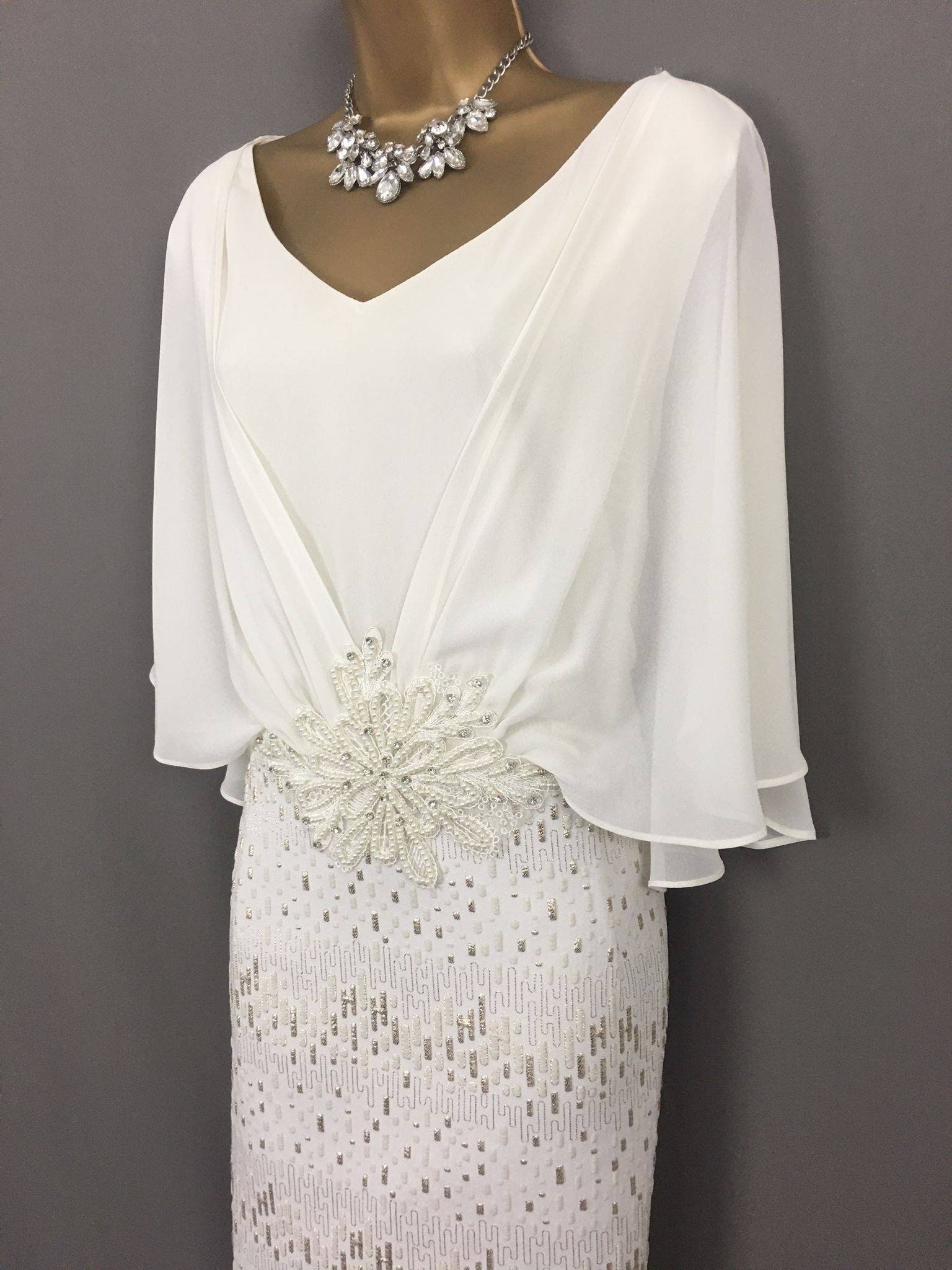 Lizabella Dress Suit Size 20 Cream Mother of the Bride/groom Bridal ...