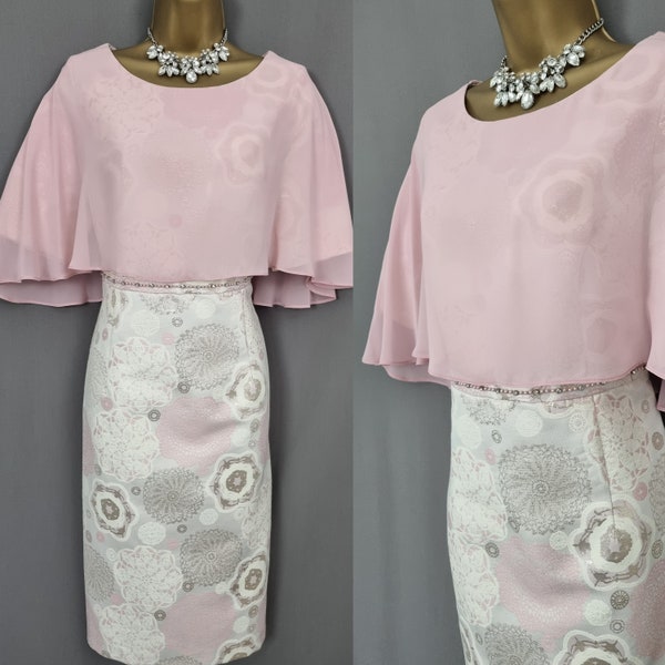 Lizabella Dress Size 10 Blush Pink Mother Of The Bride  V544.