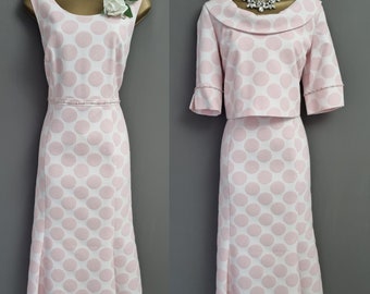 Lizabella Dress & Jacket Pink spots Mother Of The Bride