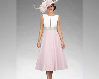 Veni Infantino Dress Size 10 Pink Mother Of The Bride V399.