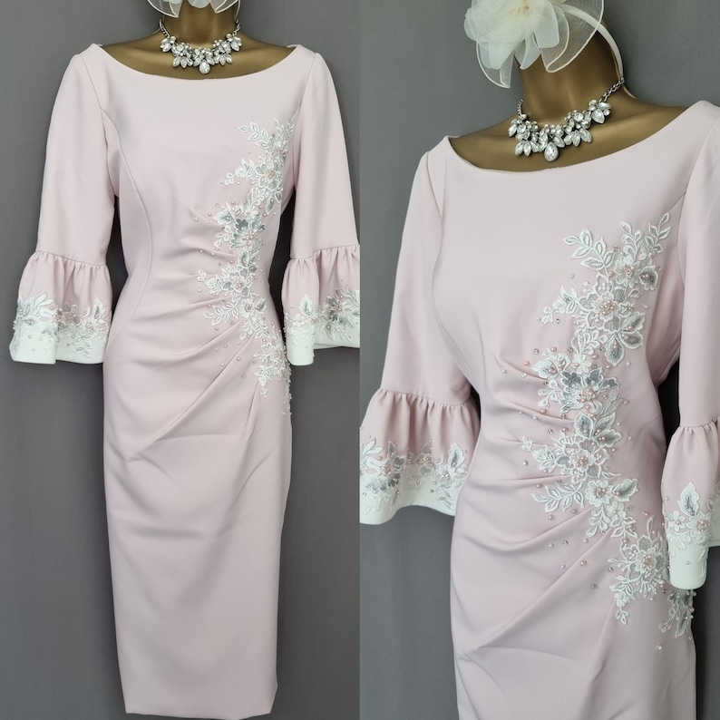 John Charles Dress Blush Mother of the Bride/Groom image 2