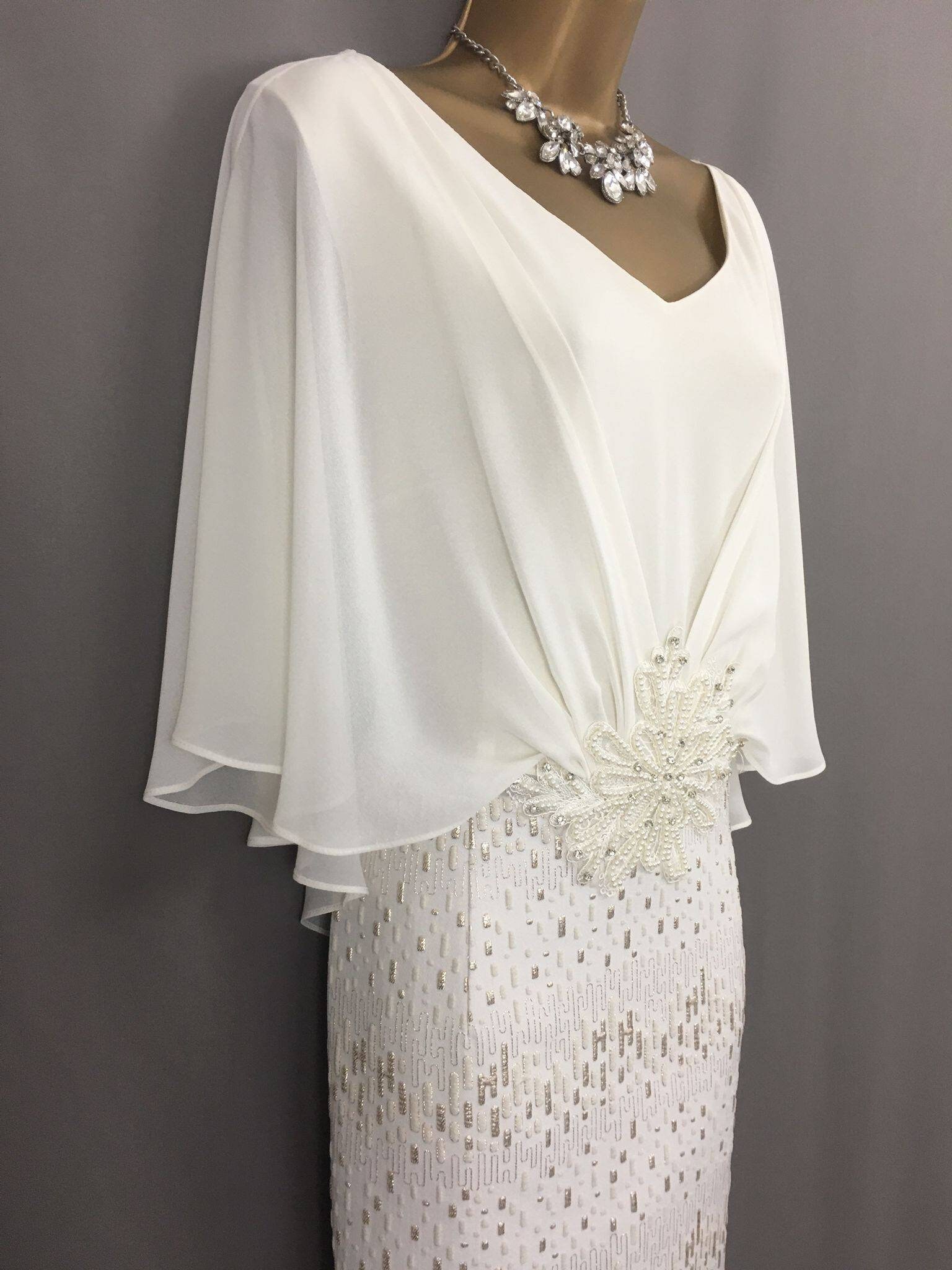 Lizabella Dress Suit Size 20 Cream Mother of the Bride/groom Bridal ...