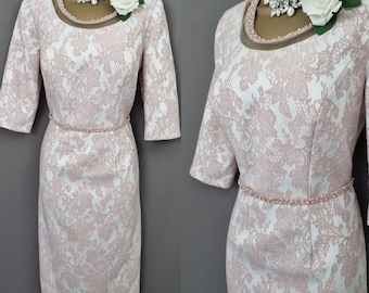 John Charles Dress Size 14 Blush Pink Mother of the Bride