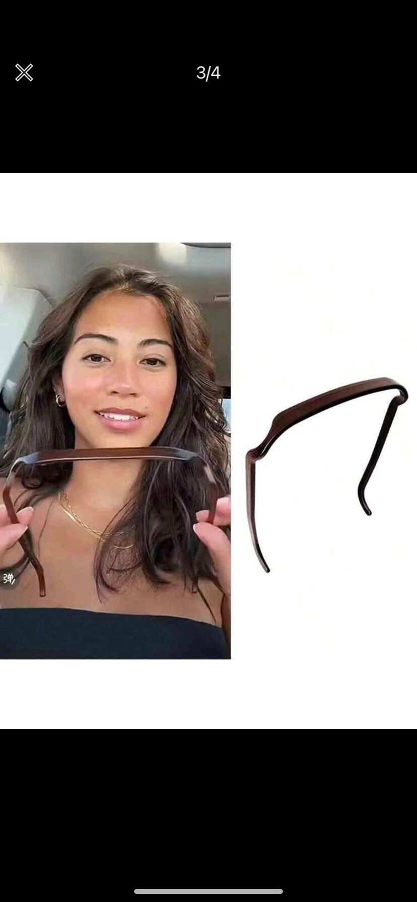 Tiktok Viral Headband Like Sunglasses sunglasses Headbandpain Free