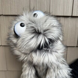 Professional Puppet, Handmade Puppet, Furry Monster Puppet, Hand Puppet