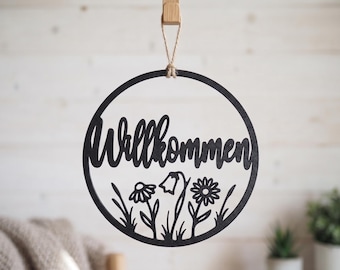 Ghirlanda di benvenuto per finestre (set da 2)