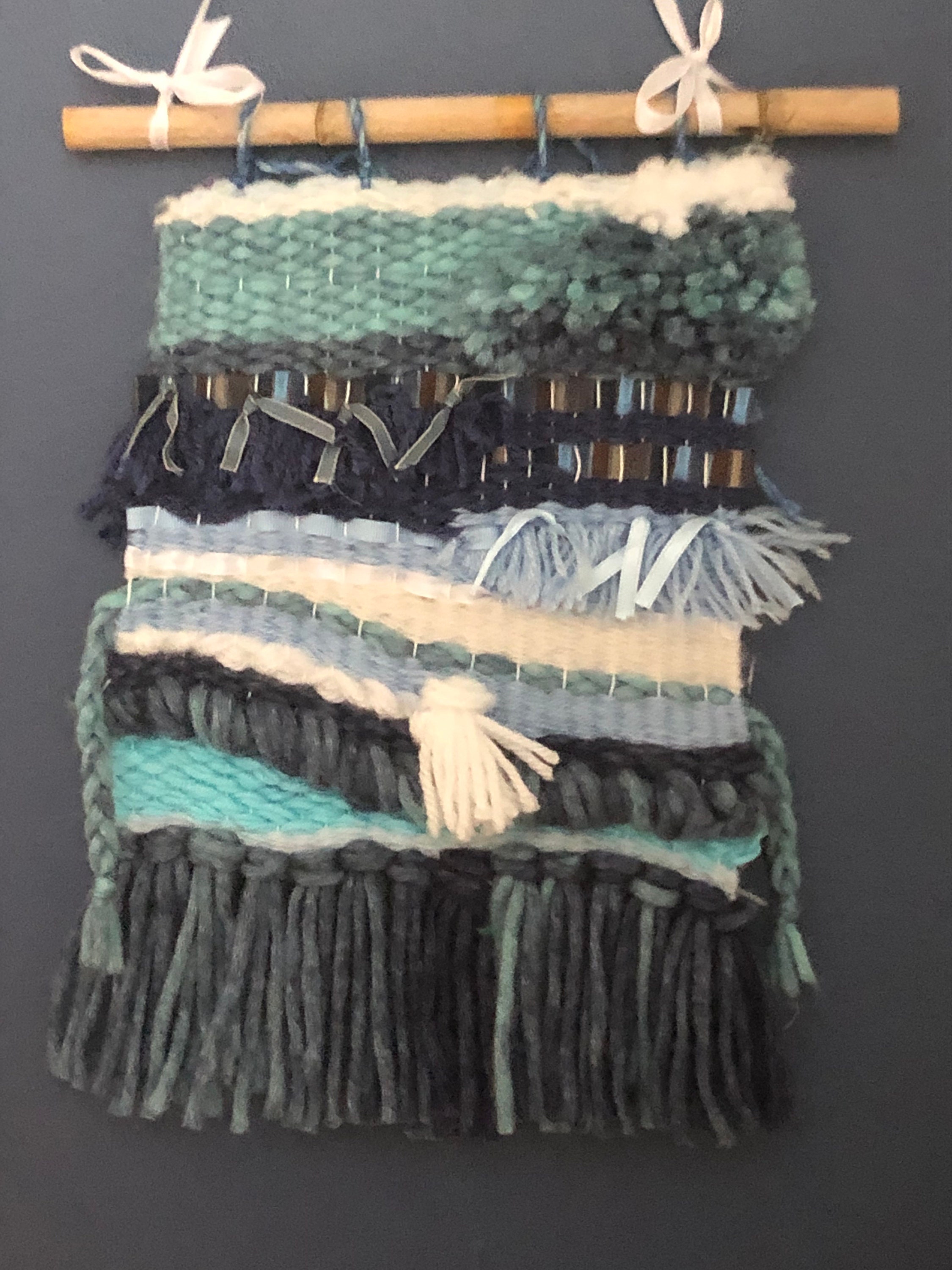 Tissage Mural en Laine