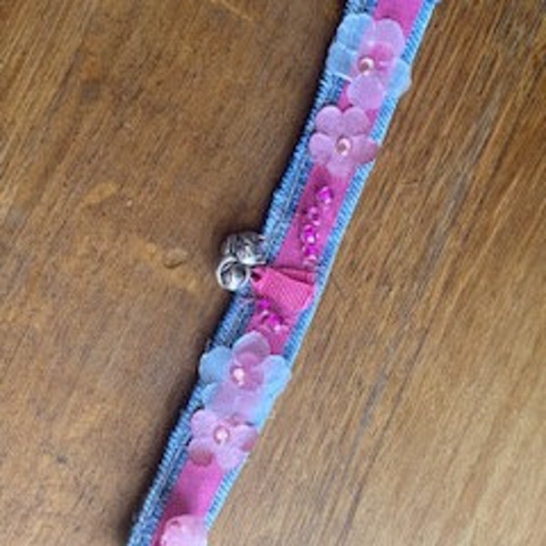 Bracelet en jean recyclé