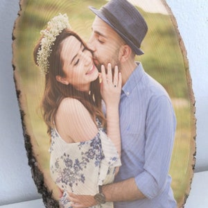 5th anniversary gift , Wood Anniversary Gift , Gifts for Men , Anniversary Gifts for Men,Unique Wedding Gift for Couple , Wood Photo