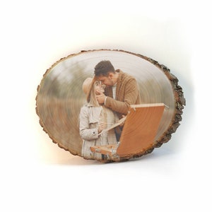 Verjaardagscadeau, houten foto, verjaardagscadeaus voor haar, verjaardagscadeau voor hem, verjaardagsbord, verjaardagskaart, gepersonaliseerd cadeau, aangepast cadeau
