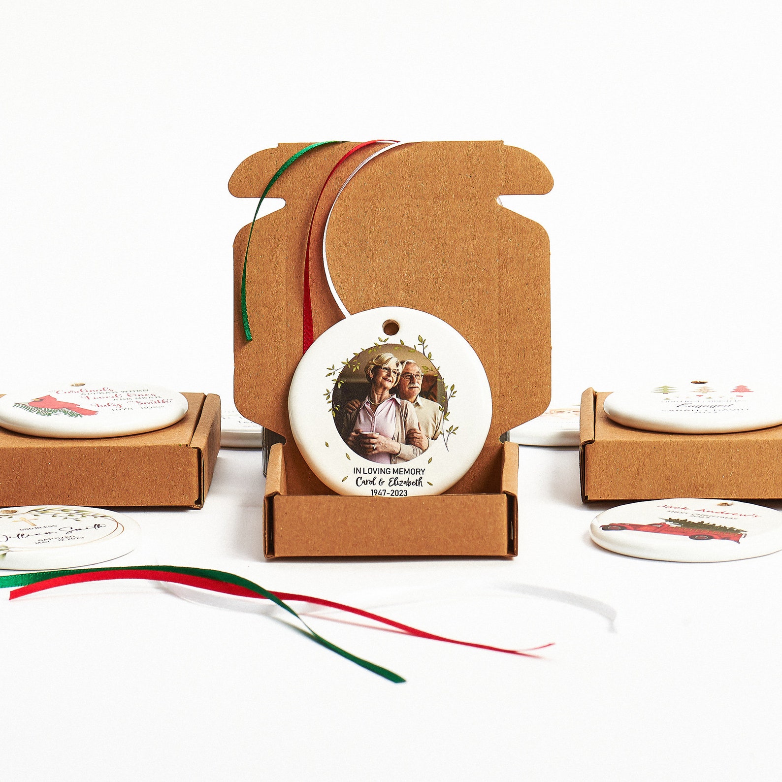 Grandparents Day Gift, Grandparents Ornament, First Christmas as ...