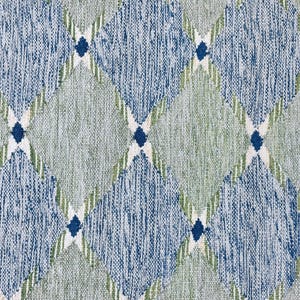 Green blue Scandinavian rug, Swedish Marianne Richter Inspired kilim rug, 10x14 flatware rug, handwoven rug, bedroom rug, custom size rug.