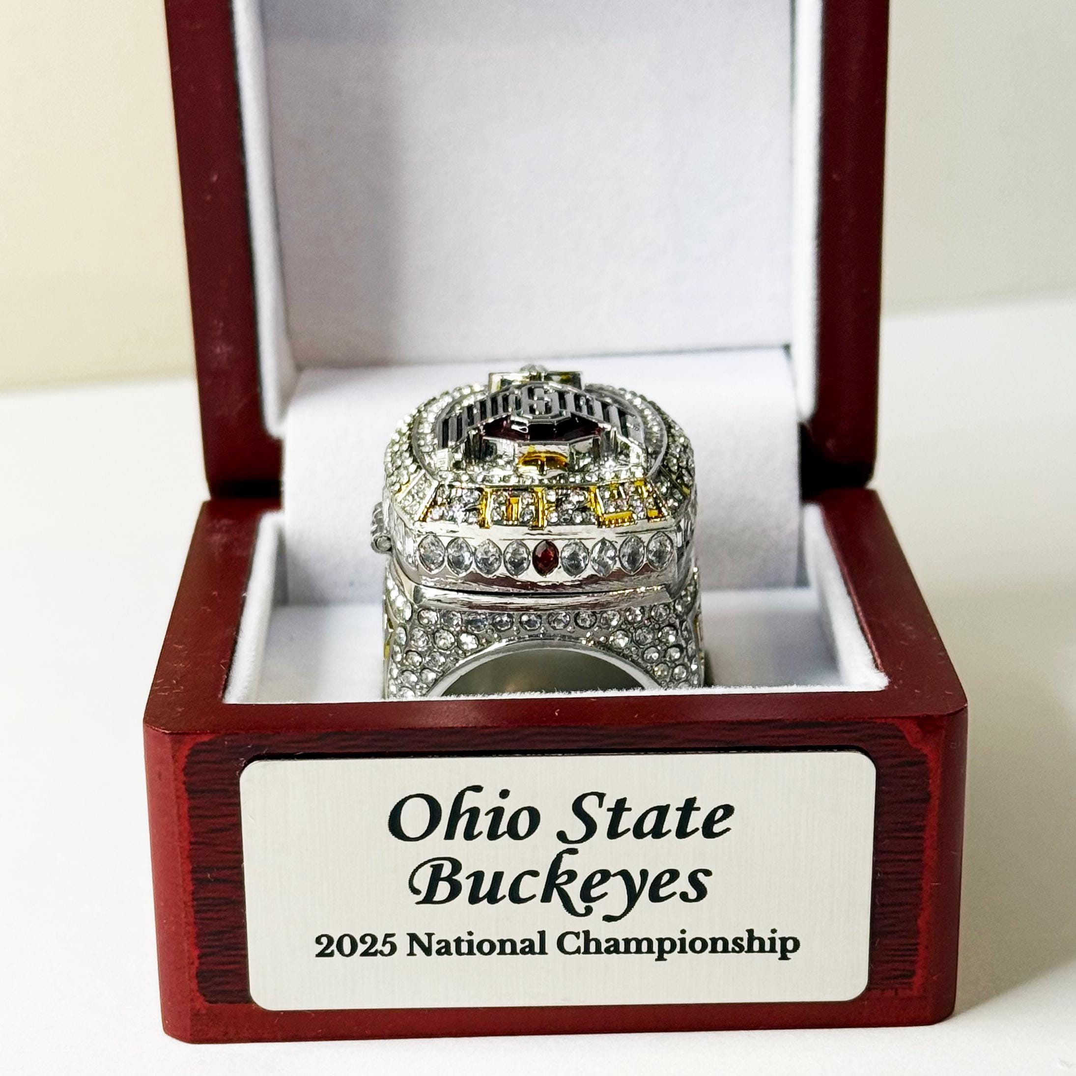 Osu Rings Ohio State Buckeyes 2025 CFP National Championship Ring Replica ...