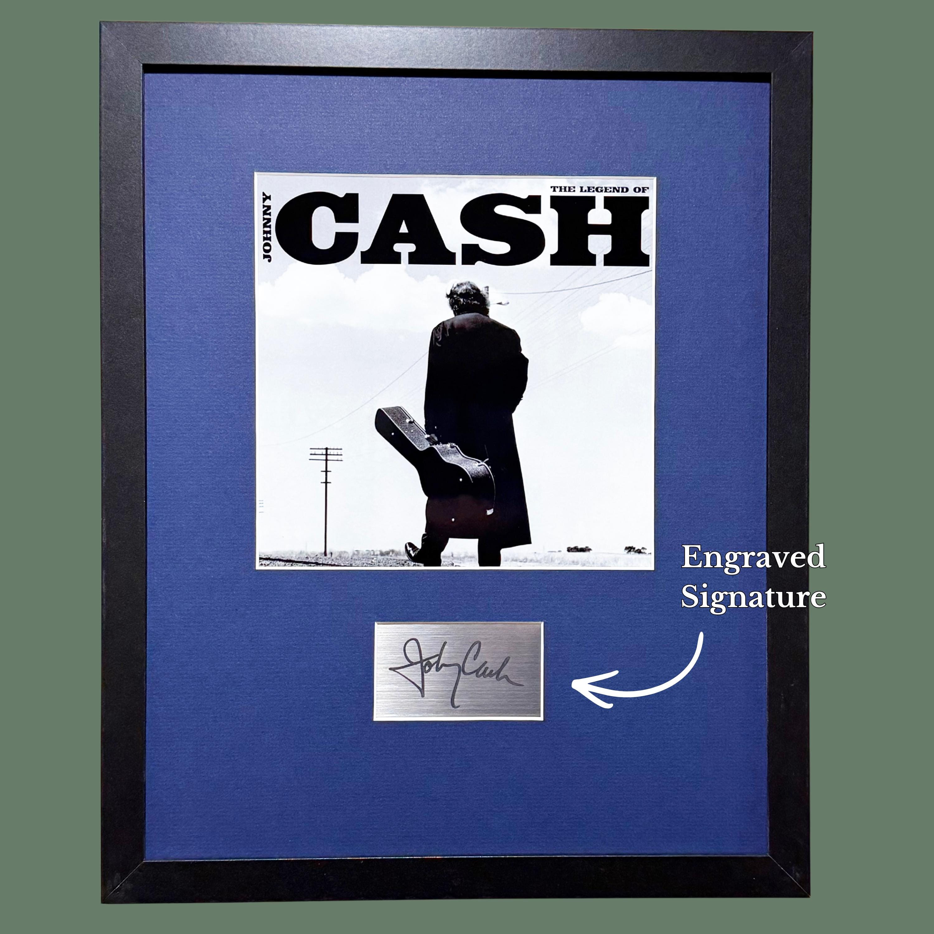 Johnny Cash Signed Record - Etsy
