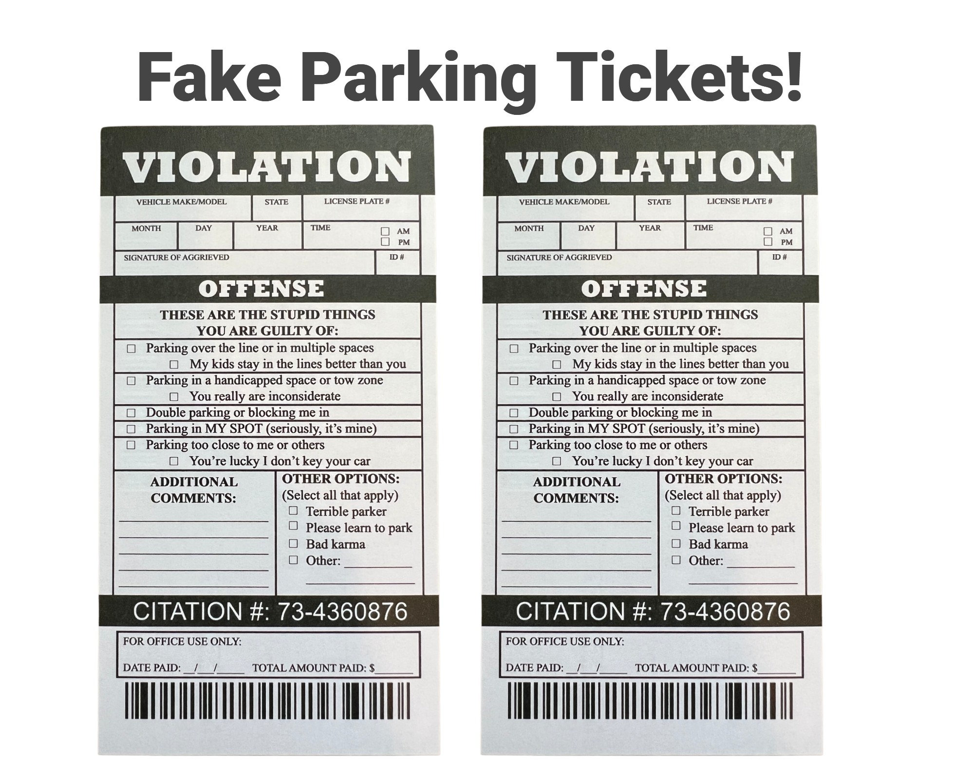 prank-parking-tickets-realistic-looking-and-easy-to-write-50-tickets-on-each-pad-etsy