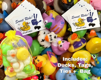 Bulk Ducks & Tags for #DuckDuckJeep | 25 or 50 Pack | Perfect Gift or Refill | Complete Set | Duck Tags | Get Started Today | Fast Shipping