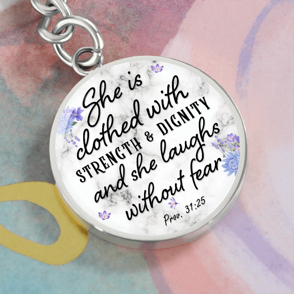 Proverbs 31 Woman - Set of 12 Scripture Charms for Jewelry Making - 16 or 20mm, Silver, Gold - Bulk Designer Christian Bible Bracelet Charms