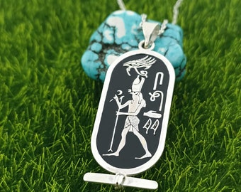Egyptian God Horus Necklace - Ancient Egyptian Jewelry - Egyptian Made In Ancient Egyptian mythology, she is the god of the sky.
