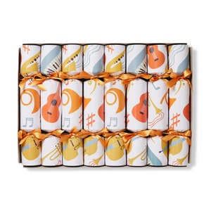 Nouveauté, « Jazz Music Party » - Boîte de 8 | Biscuits aux bonbons