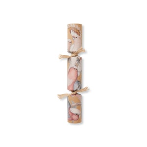 Respectueux de l'environnement, cacatoès rose Kraft 12", boîte de 8 | Bonbon Crackers
