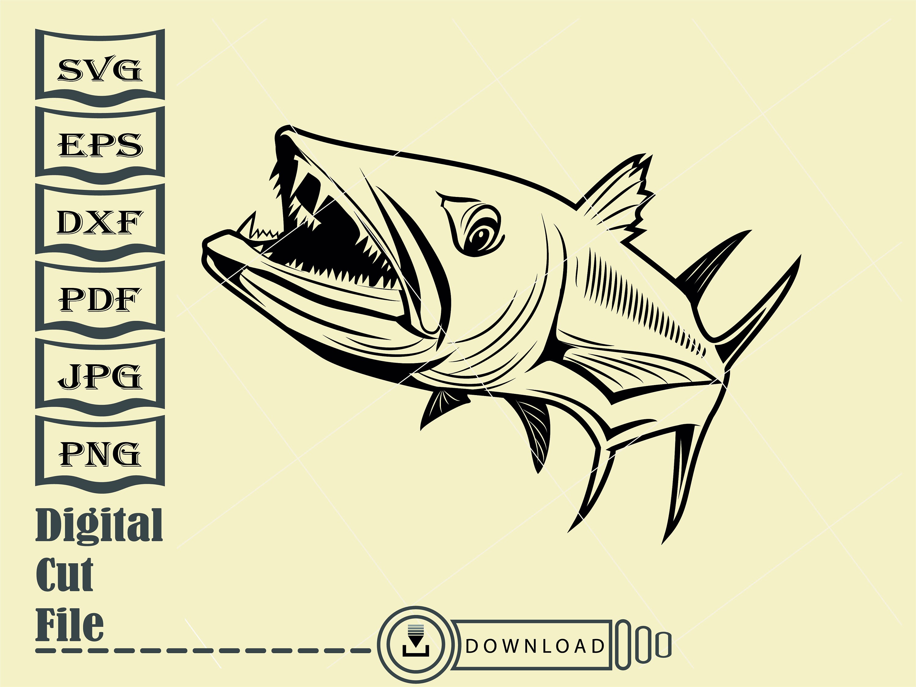 Fish Mask Svg Fish SVG Bundle Fish SVG Fish Clipart Fish Cut Files for - Etsy Canada