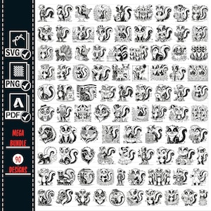 Peut inclure: Un ensemble de 90 illustrations numériques en noir et blanc de mouffettes dans diverses poses et tenues. Les mouffettes portent des chapeaux, des lunettes de soleil, tiennent des drapeaux et d'autres accessoires. Les illustrations sont parfaites pour créer des objets artisanaux, des autocollants et d'autres projets.