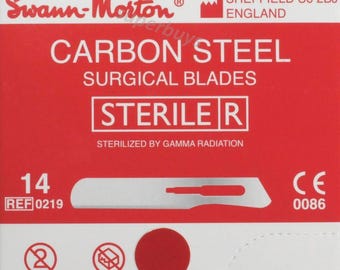 Dermaplaning Blades No.14: Sterile Facial Hair Remover