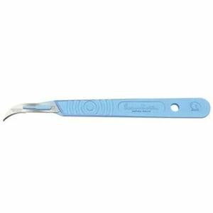 Scalpel No. 12 BLADE with Plastic Disposable HANDLE. Swann Morton Surgical Scalpel Blades Art ,Craft And Modellers Blade ,Hobby Craft Tools