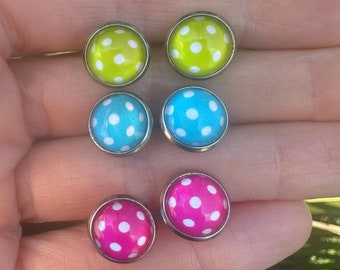 Pickleball Earrings, Pickleball Charm Stud Earrings, Pickleball Jewelry for Women, Womens Pickleball Gifts, Pickleball Player Gift