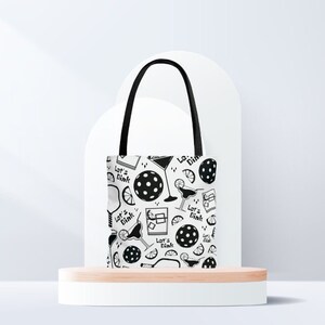 Women&#39;s Pickleball Tote Bag, Pickleball Bag, Dink and Drink Travel Tote for Women, Funny Pickleball Gift for Pickleball Player Canvas