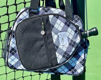 Pickleball Bag, Pickleball Paddle Tote Bag, Pickleball Gift for Women, Pickleball Player, Pickleball bag for women, Pickle Ball Tennis Bag