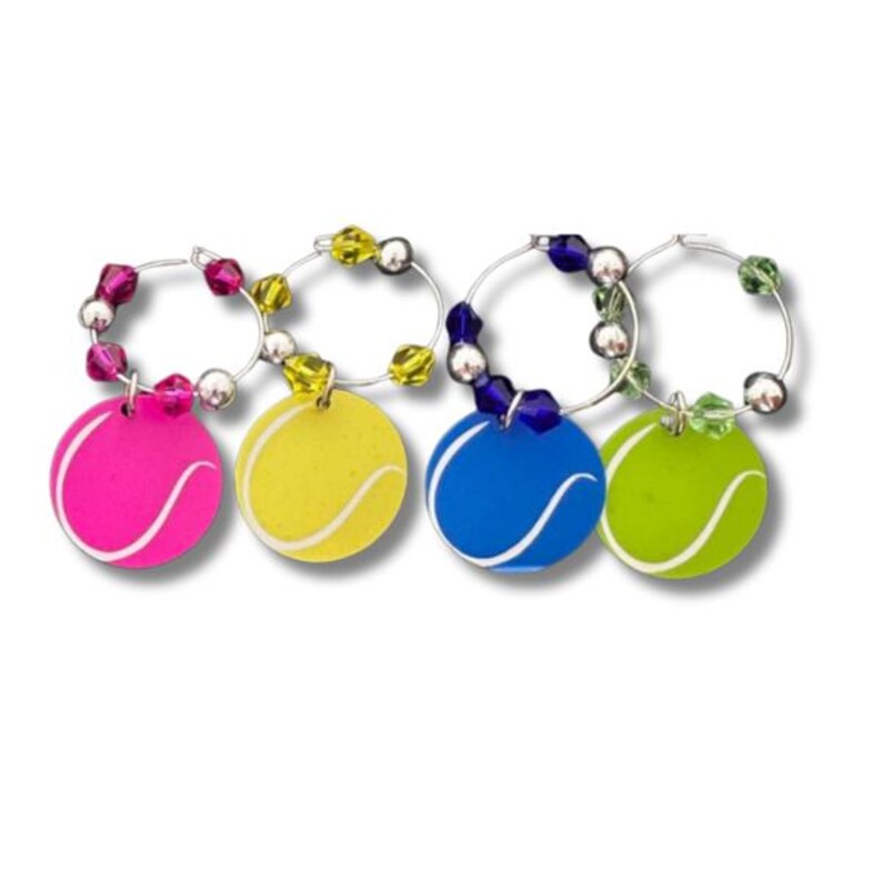 Born to Rally Wine Stopper and Charms - Thumbnail 3